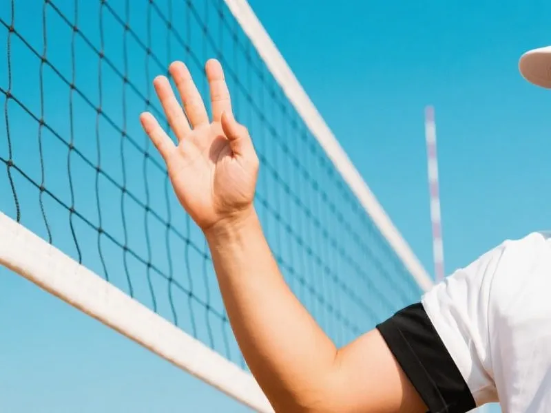 排球裁判手势与赛场